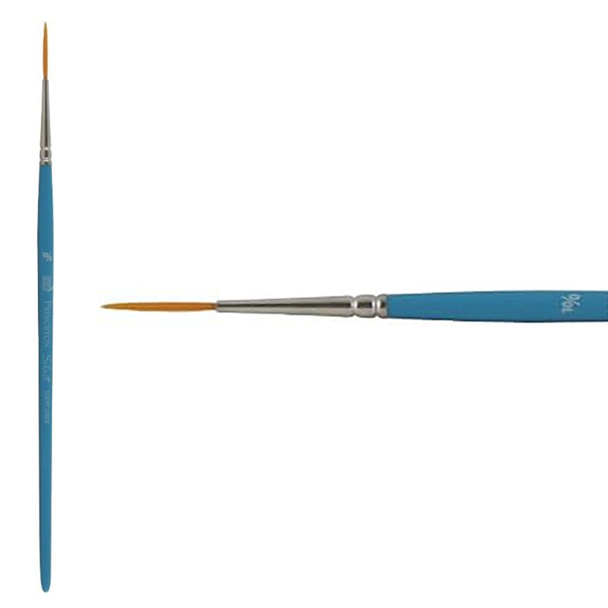 Princeton Short Handle 3750 Select #10/0 Script Liner