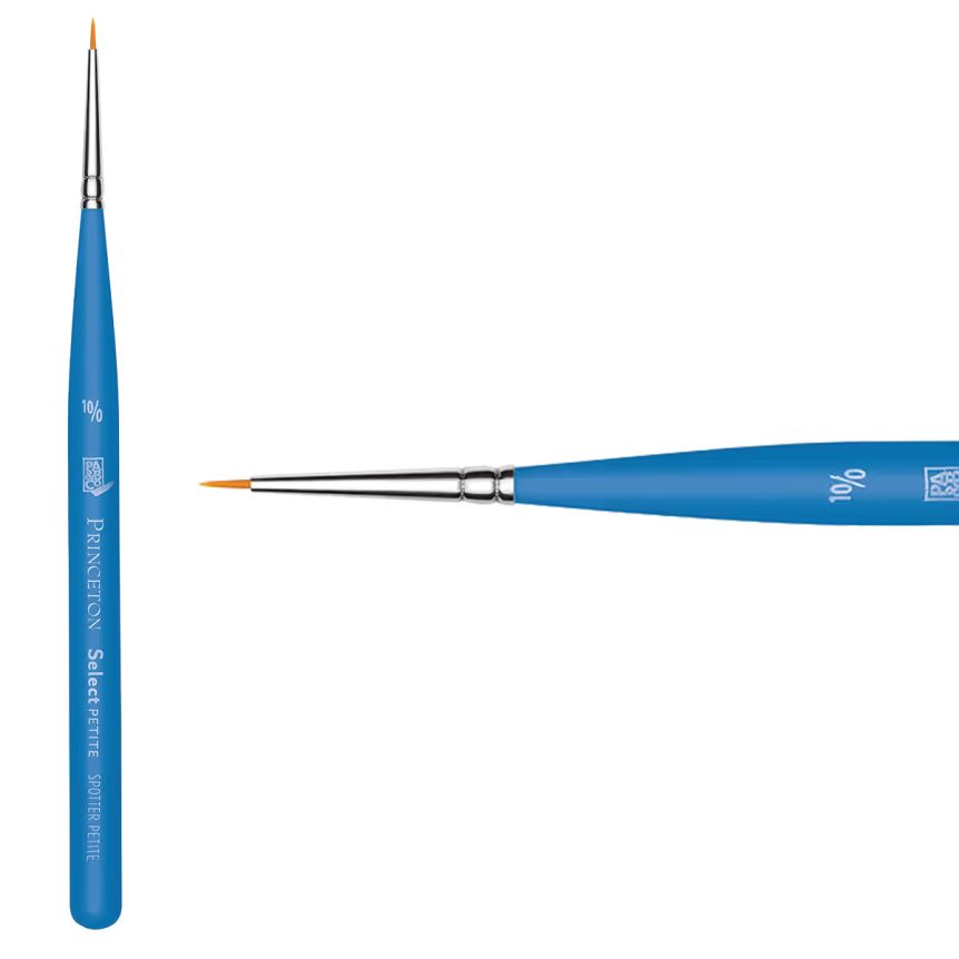 Princeton Short Handle 3750 Select #10/0 Spotter Petite