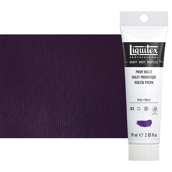 Liquitex Heavy Body Acrylic - Prism Violet, 2oz Tube