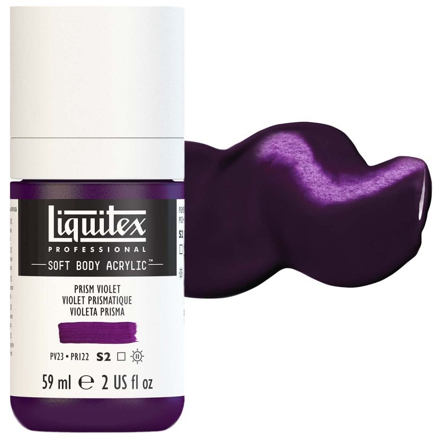 Liquitex Professional Soft Body Acrylic - Prism Violet, 2oz Bottle