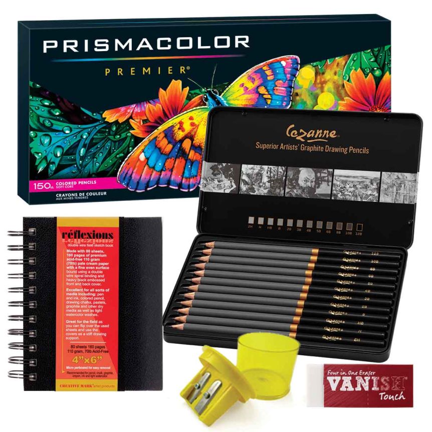 Prismacolor 150ct Colored Pencil Super Value Set of 5 with 4 Extra