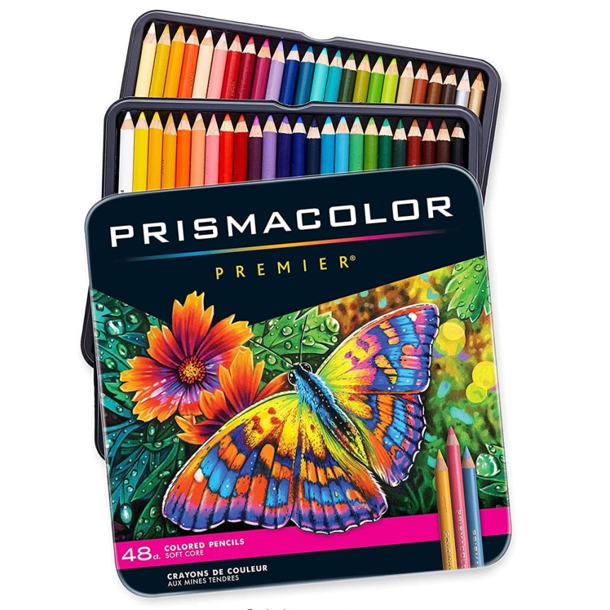 Reviewing The Prismacolor Premier Soft Core Color Pencils - The best  blending wax pencil? 