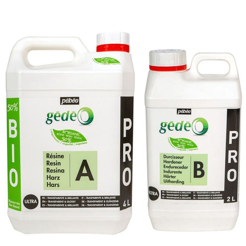 Gedeo Bio-Based Resin - Pro Resin, 6 liters