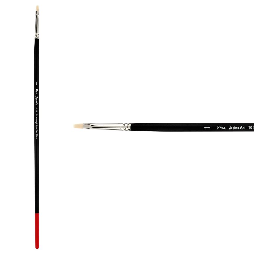 Creative Mark Pro-Stroke Powercryl Acrylic Brush, Bright #1