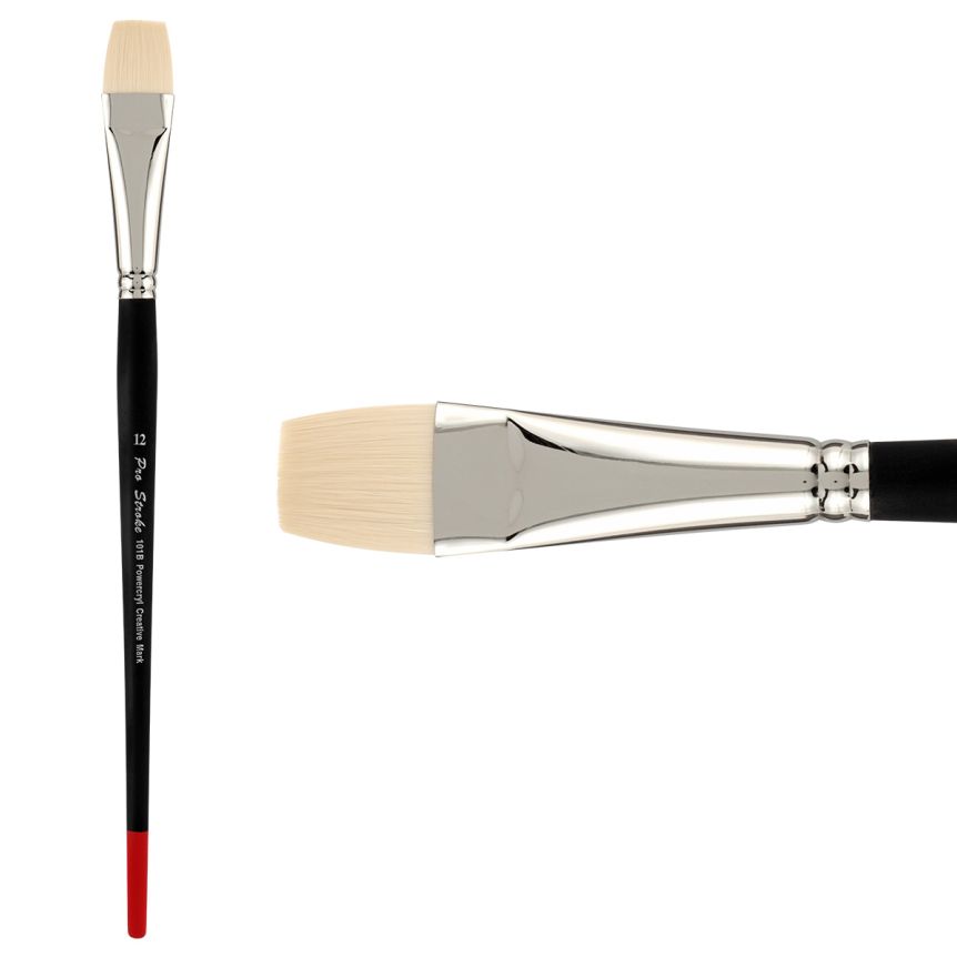 Creative Mark Pro-Stroke Powercryl Acrylic Brush, Bright #12