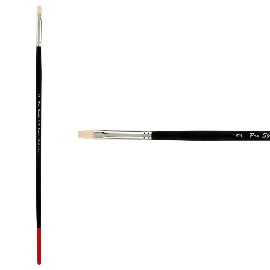 Creative Mark Pro-Stroke Powercryl Acrylic Brush, Bright #2