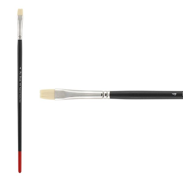 Miniature REAL Flat Painting brush