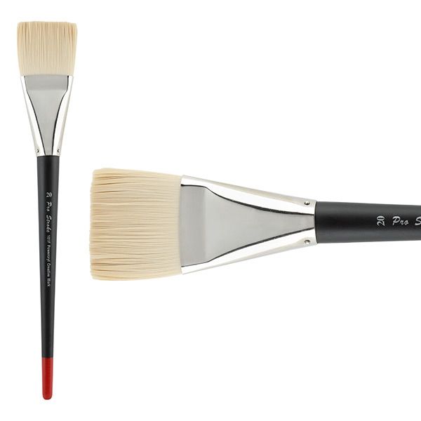 Creative Mark Pro-Stroke Powercryl Acrylic Brush, Flat #20	