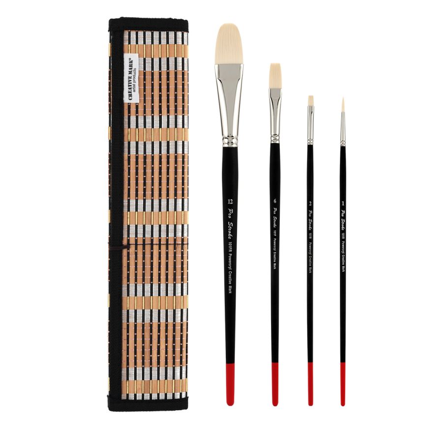 Creative Mark Pro-Stroke Powercryl Acrylic Brushes Trial Set