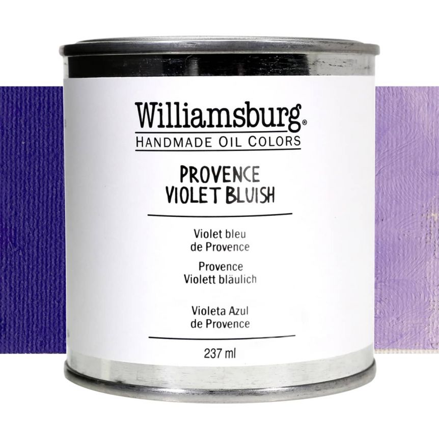 Williamsburg Handmade Oil Paint - Provence Violet Bluish, 237ml