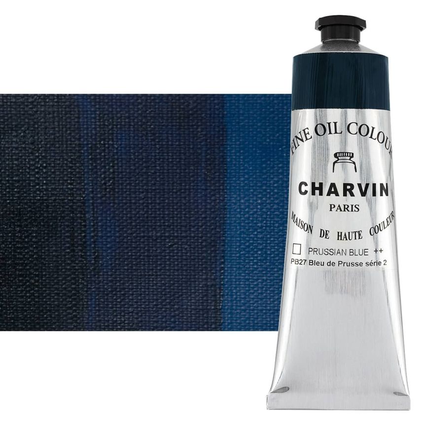 Prussian Blue 150ml Tube Fine Artists Oil Paint by Charvin
