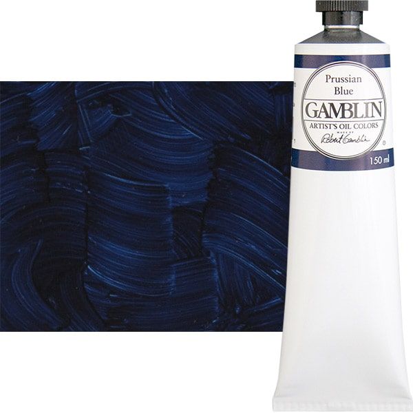Gamblin Artists Oil - Prussian Blue, 150ml Tube