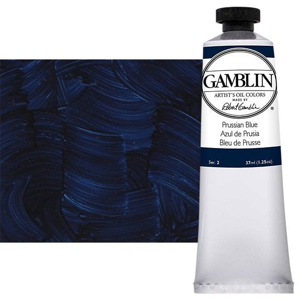 Gamblin Artists' Oil Color - Prussian Blue 37 ml