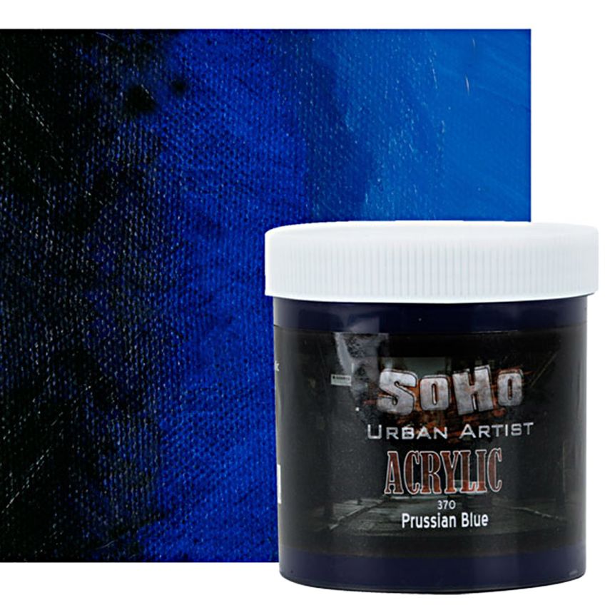 SoHo Urban Artists Heavy Body Acrylic Prussian Blue 500ml