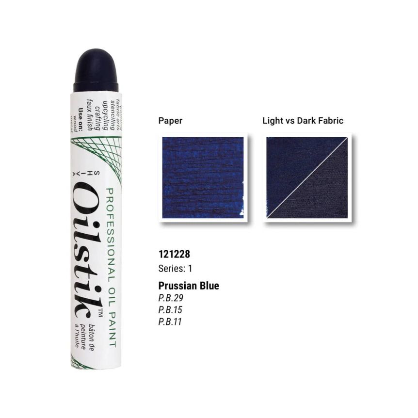 Richeson Shiva Oilstik - Prussian Blue