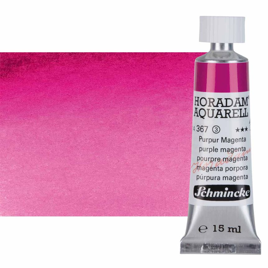 Schmincke Horadam Watercolor - Purple Magenta, 15ml