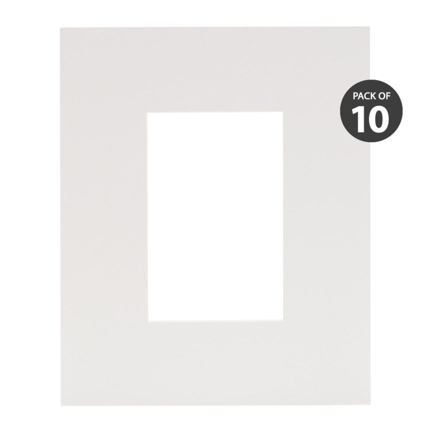 Pyramid Mats 4 Ply - Style D - White