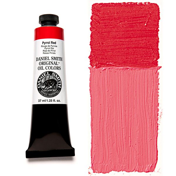 Daniel Smith Oil Colors - Pyrrol Red, 37 ml Tube