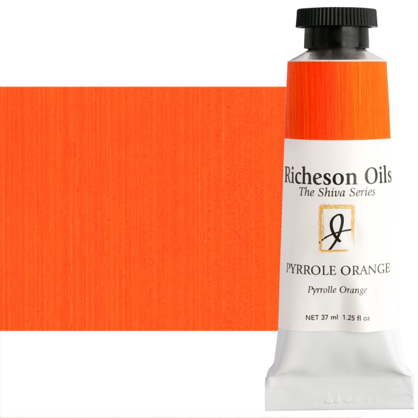 Jack Richeson Oil Color - Pyrrole Orange, 37ml (1.25oz)