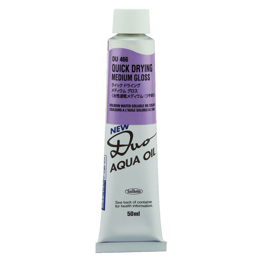 Duo Aqua Oil Quick Drying Medium Gloss Paste 50 ml Tube