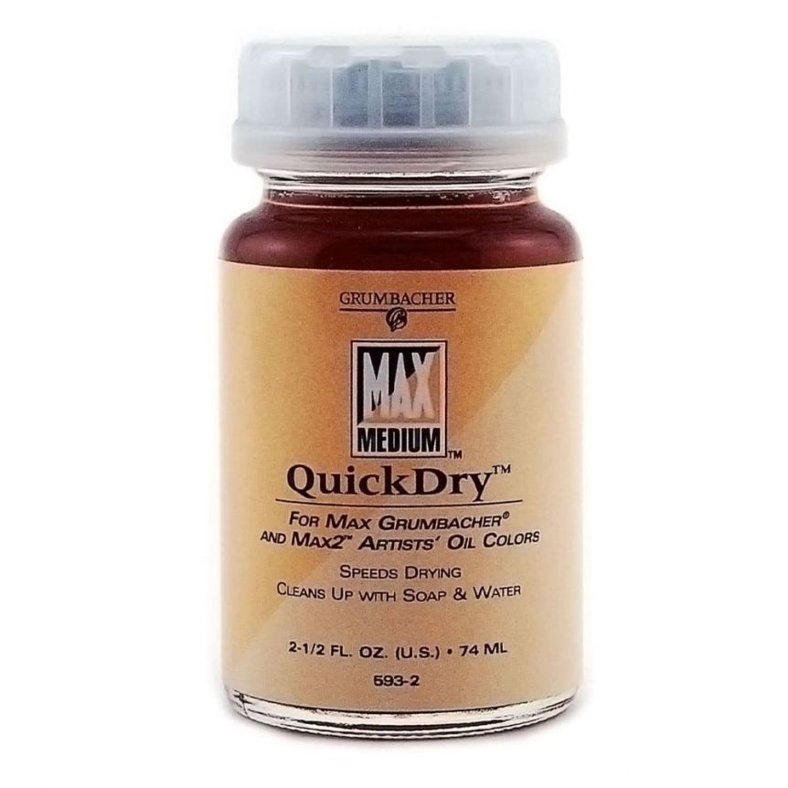  MAX QuickDry Oil Medium, 2.5oz Bottle