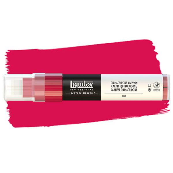 Liquitex Professional Paint Marker Wide (15mm) - Quinacridone Crimson