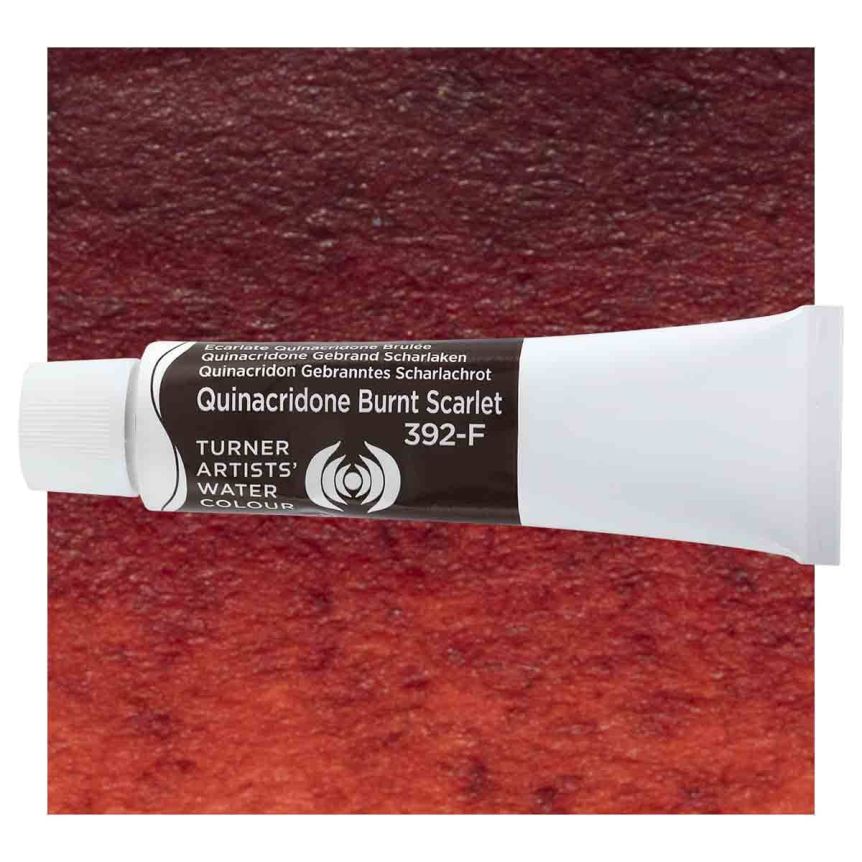 Turner Professional Watercolor - Quinacridone Burnt Scarlet, 15ml Tube