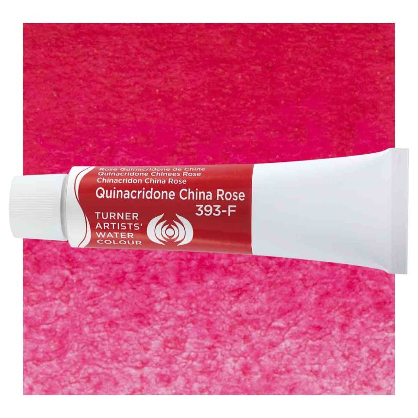 Turner Professional Watercolor - Quinacridone China Rose, 15ml Tube