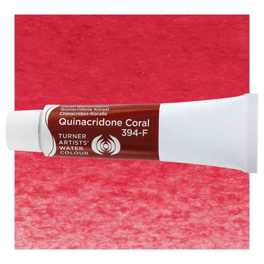 Turner Professional Watercolor - Quinacridone Coral, 15ml Tube