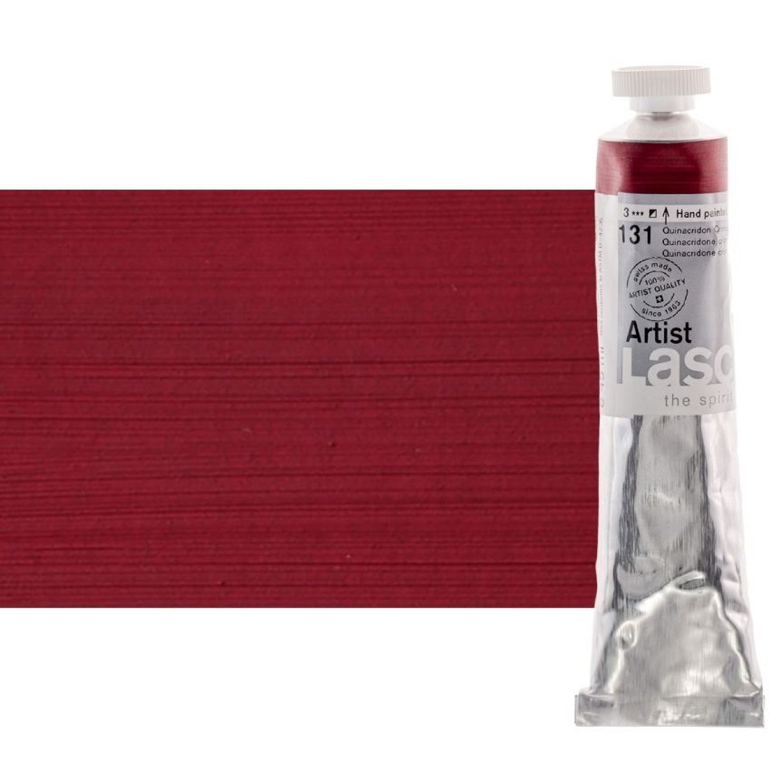 Lascaux Thick Bodied Artist Acrylics Quinacridone Crimson 45 ml