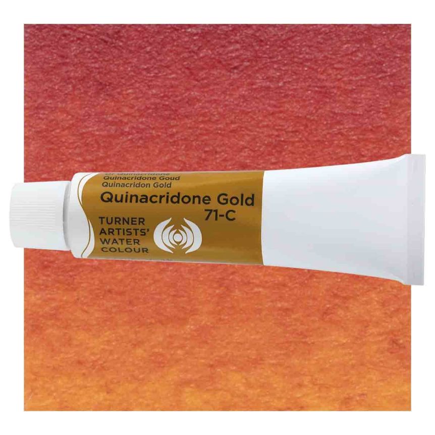 Turner Professional Watercolor - Quinacridone Gold, 15ml Tube
