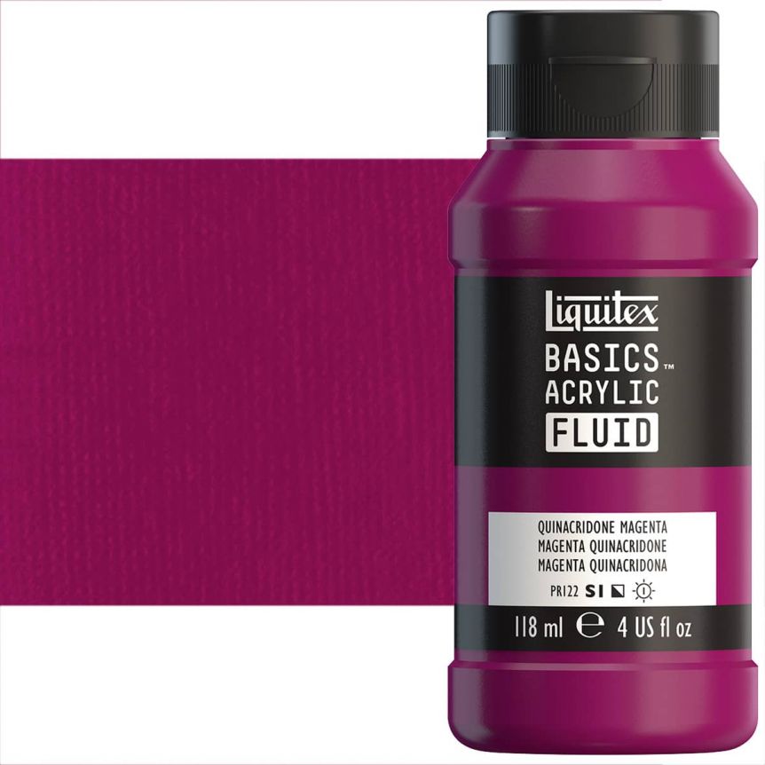 Liquitex Basics Acrylic Paint Brilliant Purple 4 oz