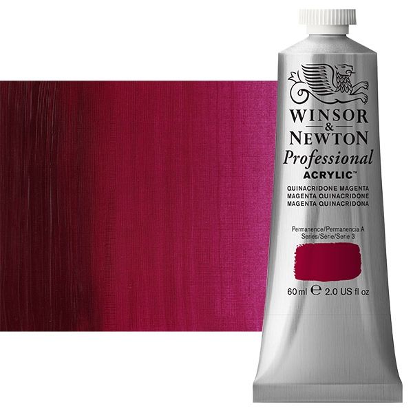 Winsor & Newton Professional Acrylic Quinacridone Magenta 60 ml