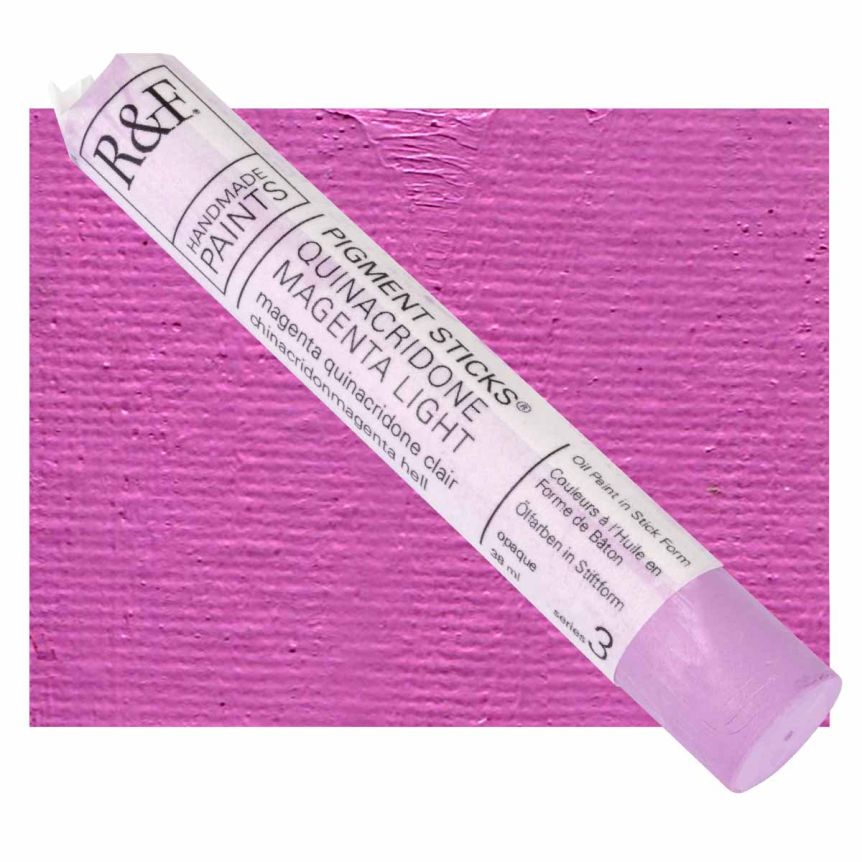 R&F Pigment Stick 38ml - Quinacridone Magenta Light