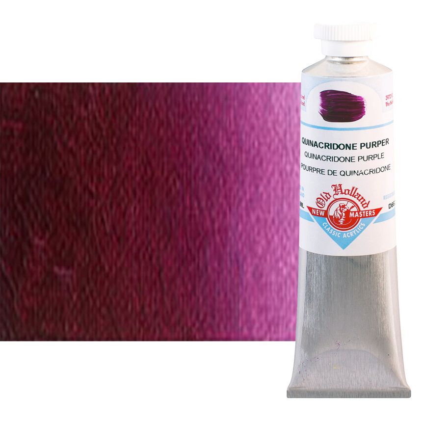 Old Holland New Masters Classic Acrylic Colors Quinacridone Purple 60 ml