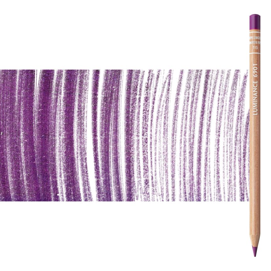 Caran d'Ache Luminance Pencil Quinacridone Purple