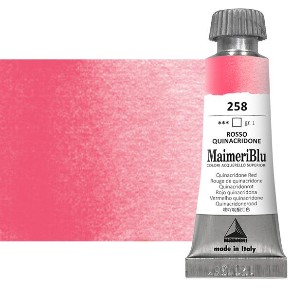 MaimeriBlu Artists Watercolor - Quinacridone Red, 12ml