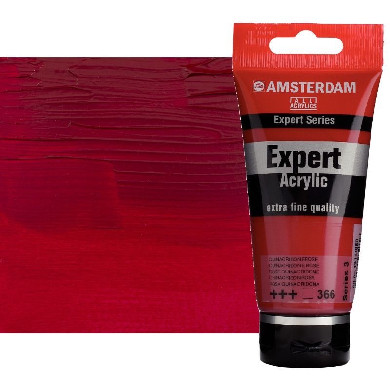 Amsterdam Expert Acrylic Quinacridone Rose 75 ml 
