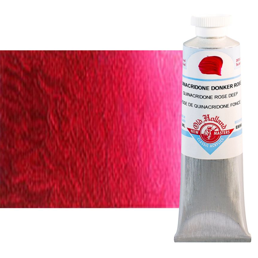 Old Holland New Masters Classic Acrylic Colors Quinacridone Rose Deep 60 ml