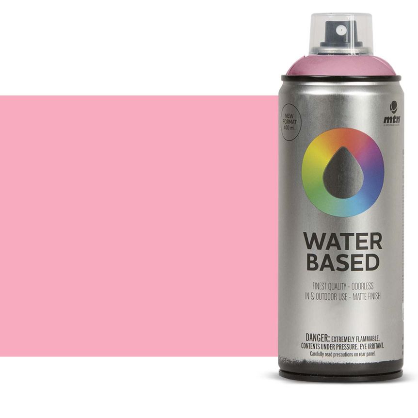 Montana Water Based Spray - Quinacridone Rose Light, 400ml