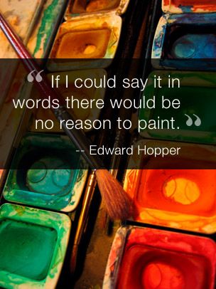 Inspirational Quote Art eGift Card - Edward Hopper eGift Card