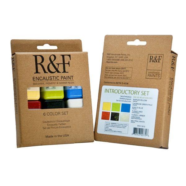 R&F Encaustic Set of 6 - Introductory Colors