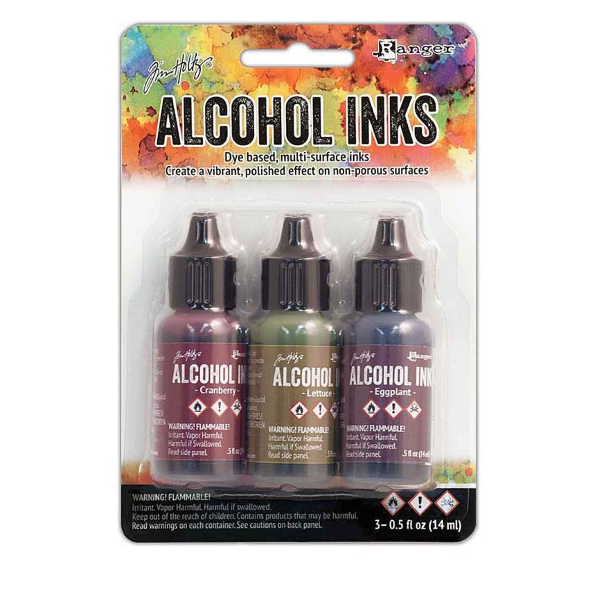 Tim Holtz Alcohol Ink - 1/2oz - Farmers Market Color Kit, Set of 3