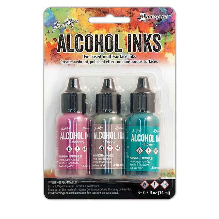 Tim Holtz Alcohol Ink - 1/2oz - Valley Trail Color Kit, Set of 3