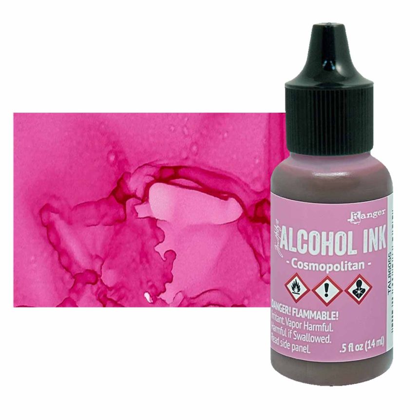 Tim Holtz Alcohol Ink - Cosmopolitan, 1/2oz Bottle  