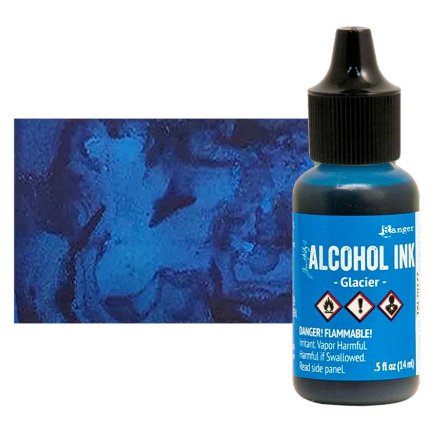 Tim Holtz Alcohol Ink - Glacier, 1/2oz Bottle  