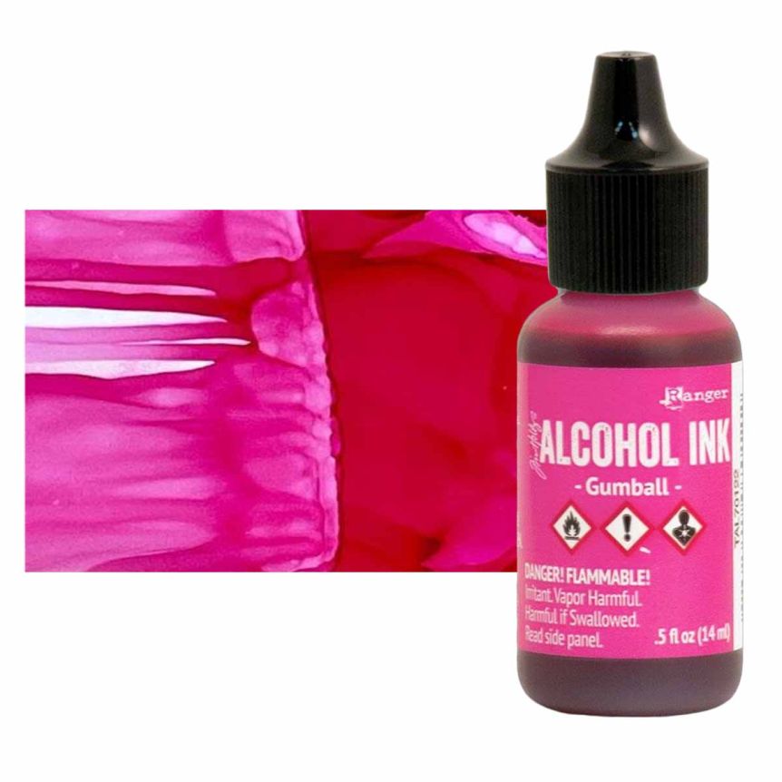 Tim Holtz Alcohol Ink - Gumball, 1/2oz Bottle  