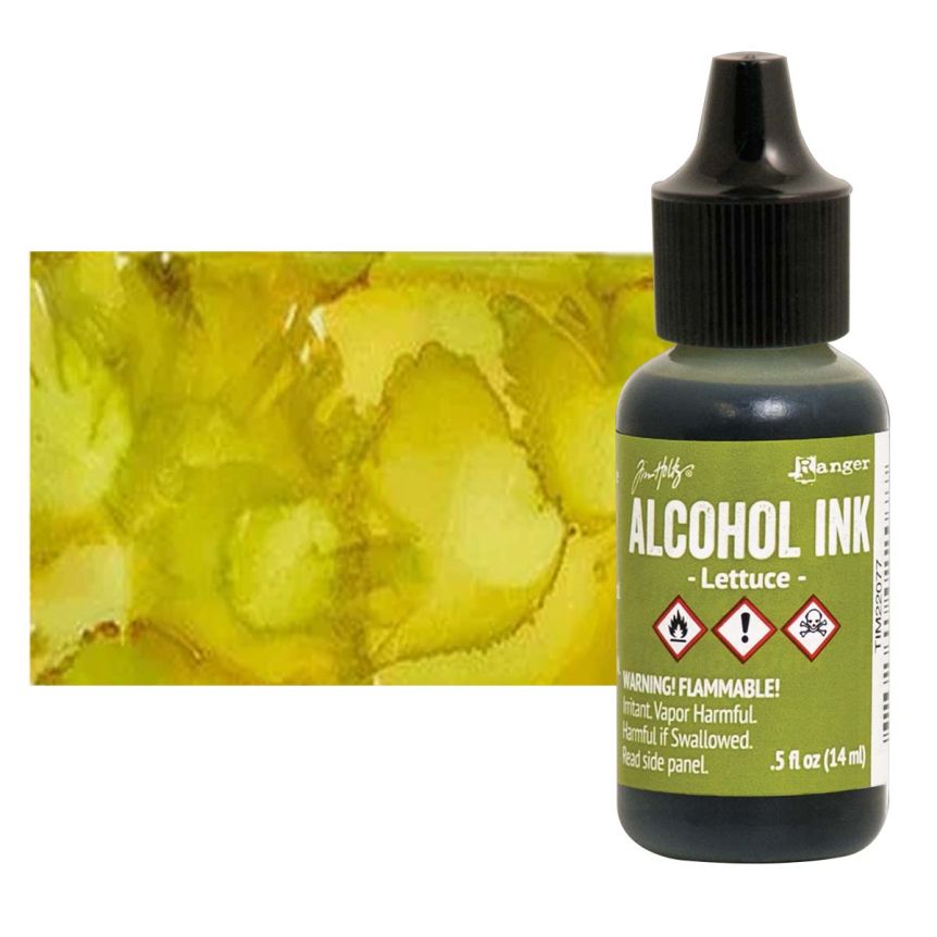 Tim Holtz Alcohol Ink - Lettuce, 1/2oz Bottle  