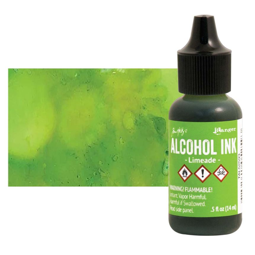 Tim Holtz Alcohol Ink - Limeade, 1/2oz Bottle  