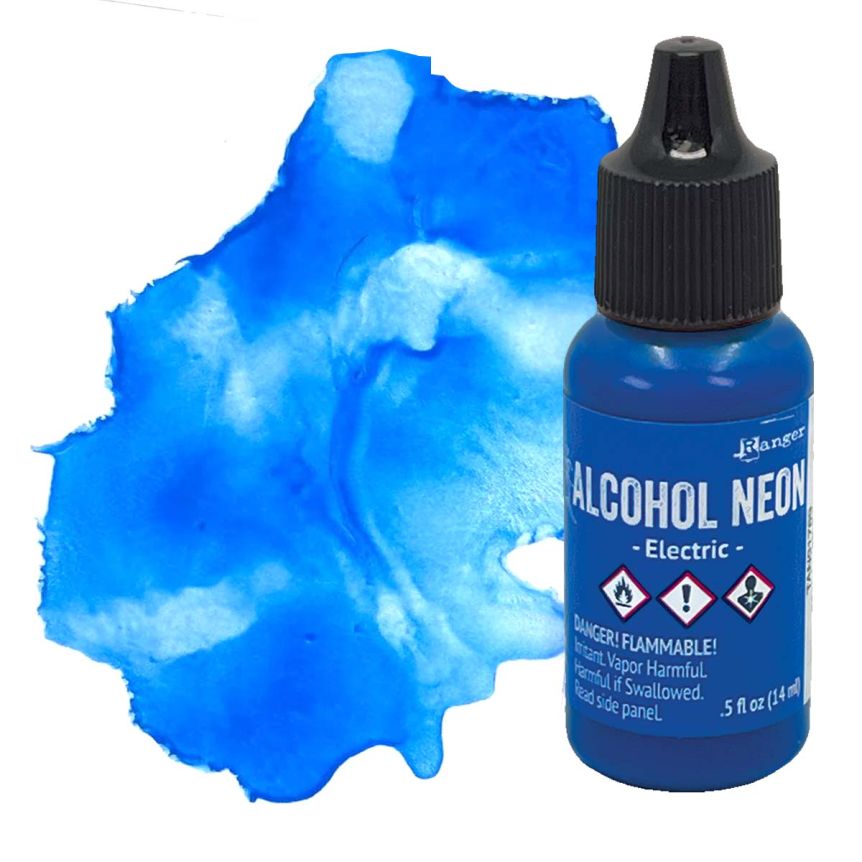 Tim Holtz Alcohol Ink - Neon Electric, 1/2oz Bottle